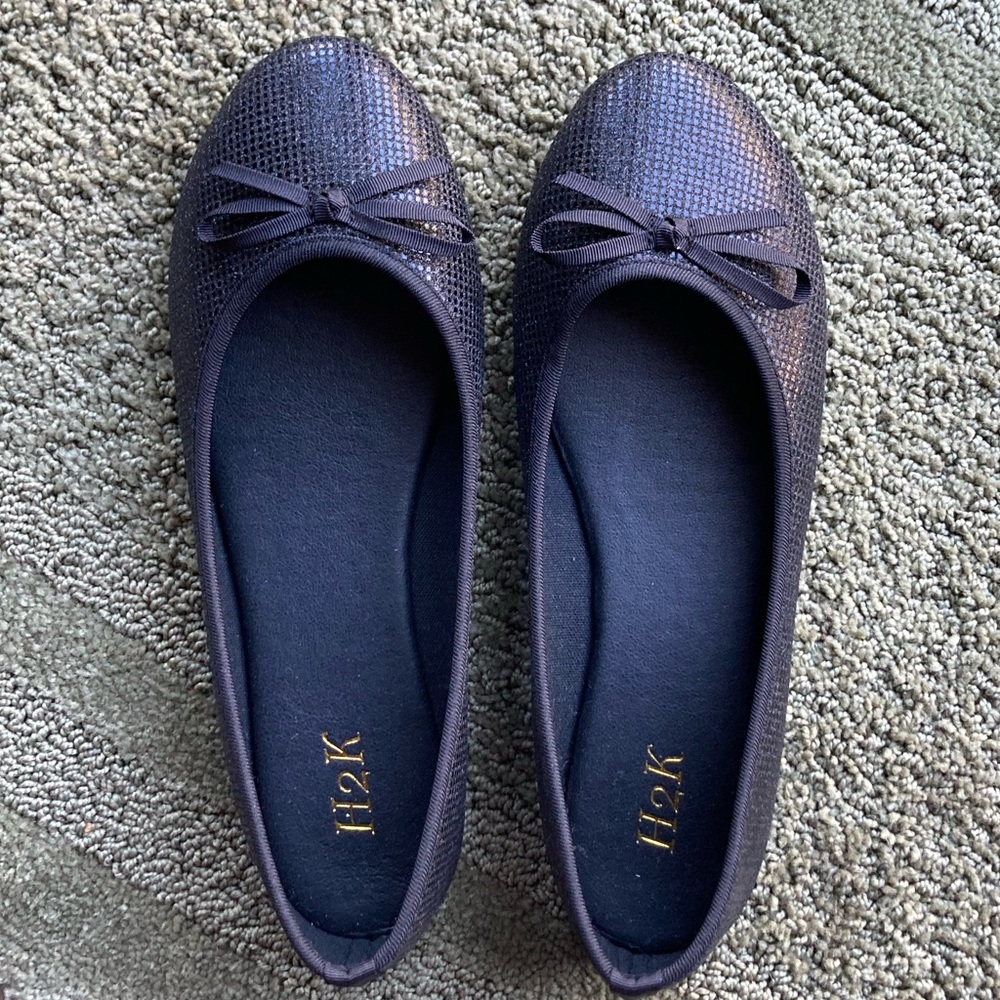 Women's Black Flats size 9
